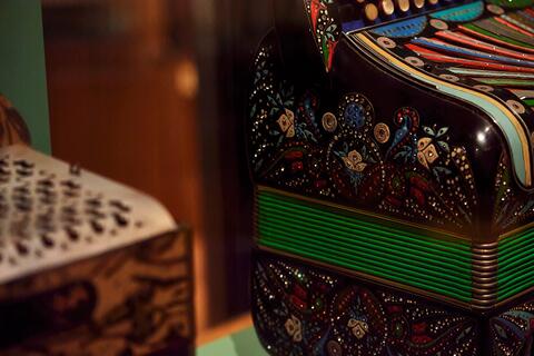 Accordéon Titi Rouillon Accordéon très coloré de Titi Rouillon